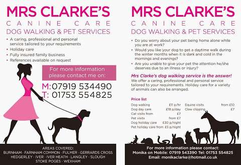 Mrs Clarkes Pet Services photo